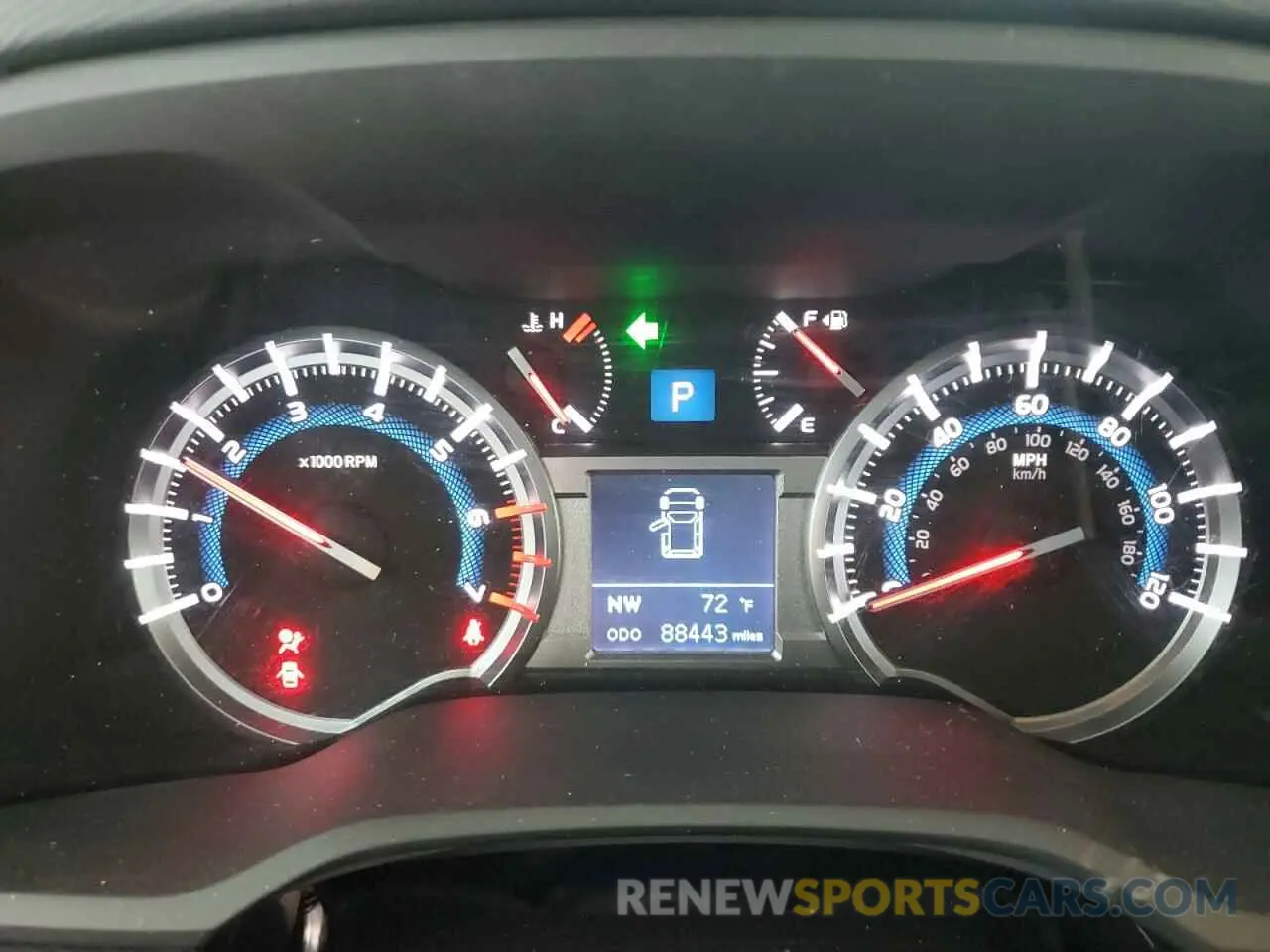 9 Photograph of a damaged car JTEBU5JRXK5723170 TOYOTA 4RUNNER 2019