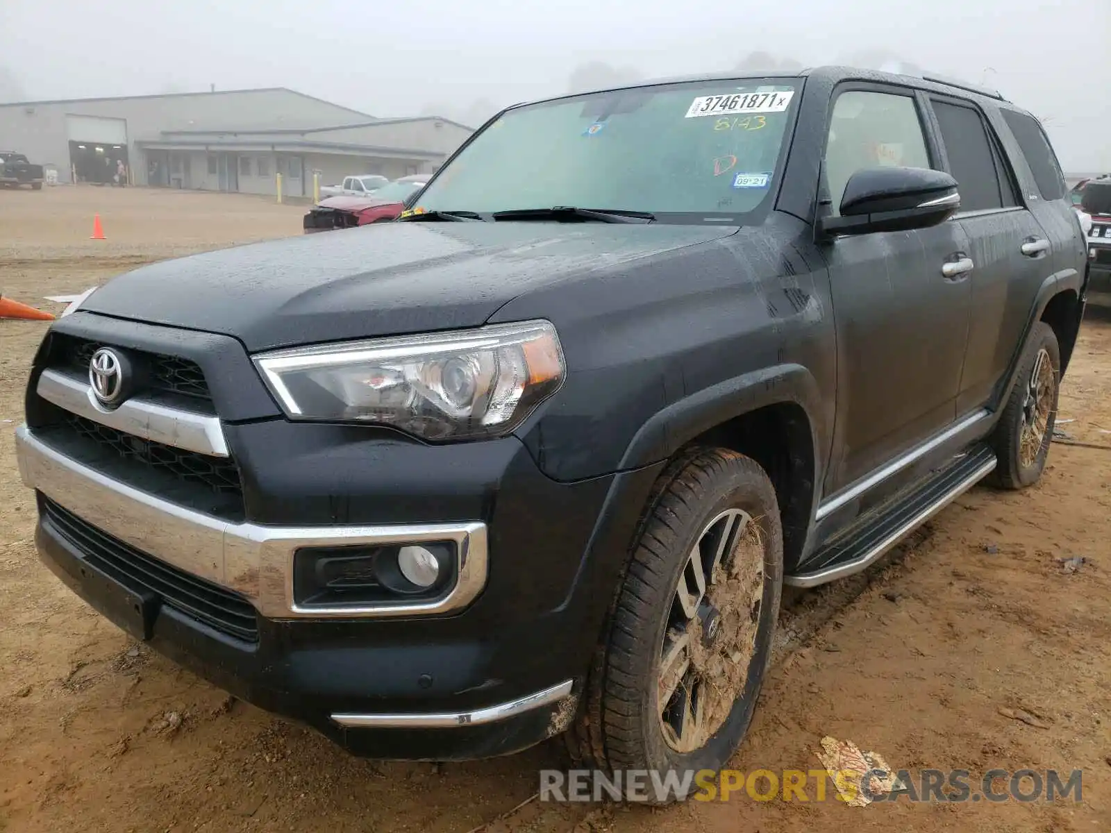 2 Photograph of a damaged car JTEBU5JRXK5728143 TOYOTA 4RUNNER 2019