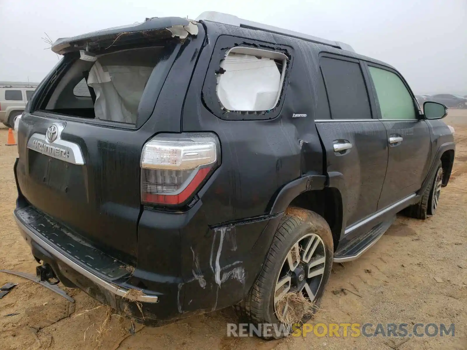 4 Photograph of a damaged car JTEBU5JRXK5728143 TOYOTA 4RUNNER 2019