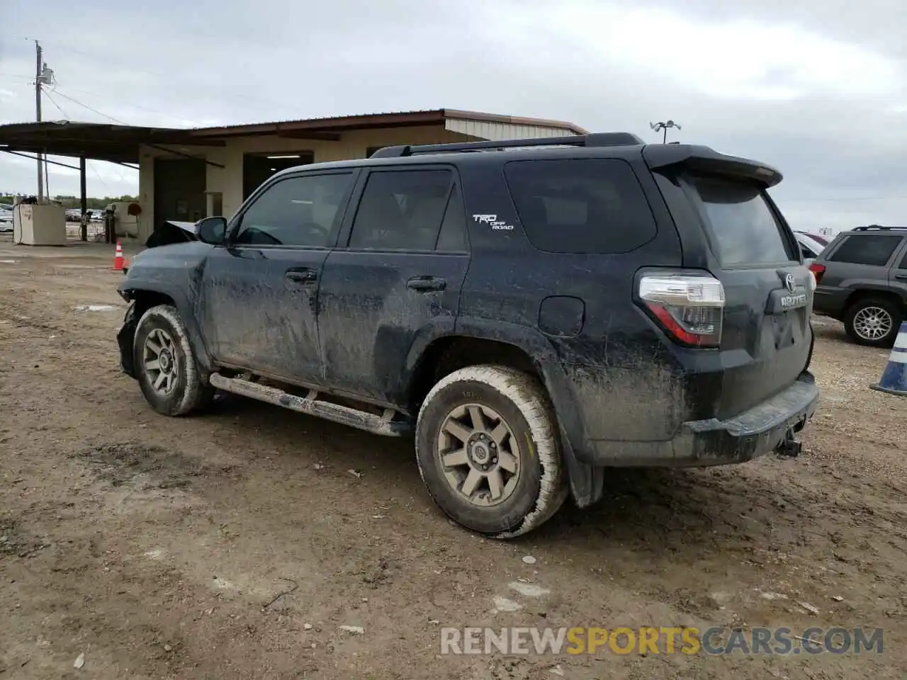 2 Photograph of a damaged car JTEBU5JRXK5734296 TOYOTA 4RUNNER 2019