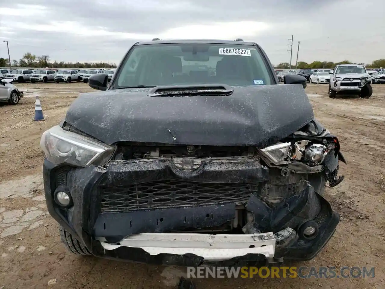 5 Photograph of a damaged car JTEBU5JRXK5734296 TOYOTA 4RUNNER 2019