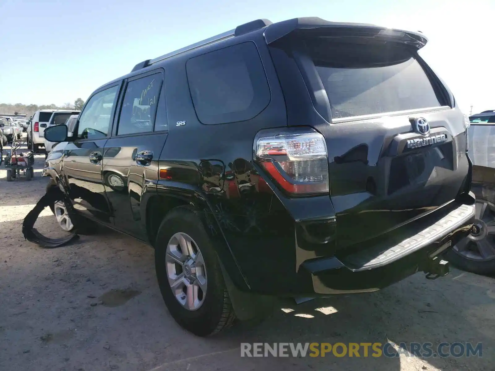 3 Photograph of a damaged car JTEZU5JR0K5199283 TOYOTA 4RUNNER 2019