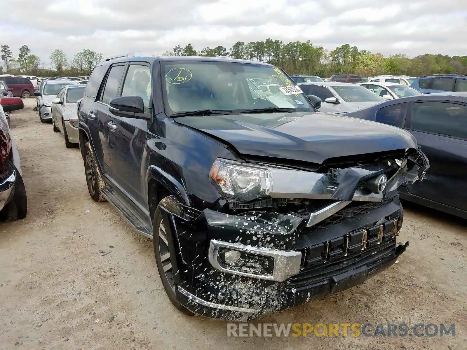 1 Photograph of a damaged car JTEZU5JR0K5204630 TOYOTA 4RUNNER 2019