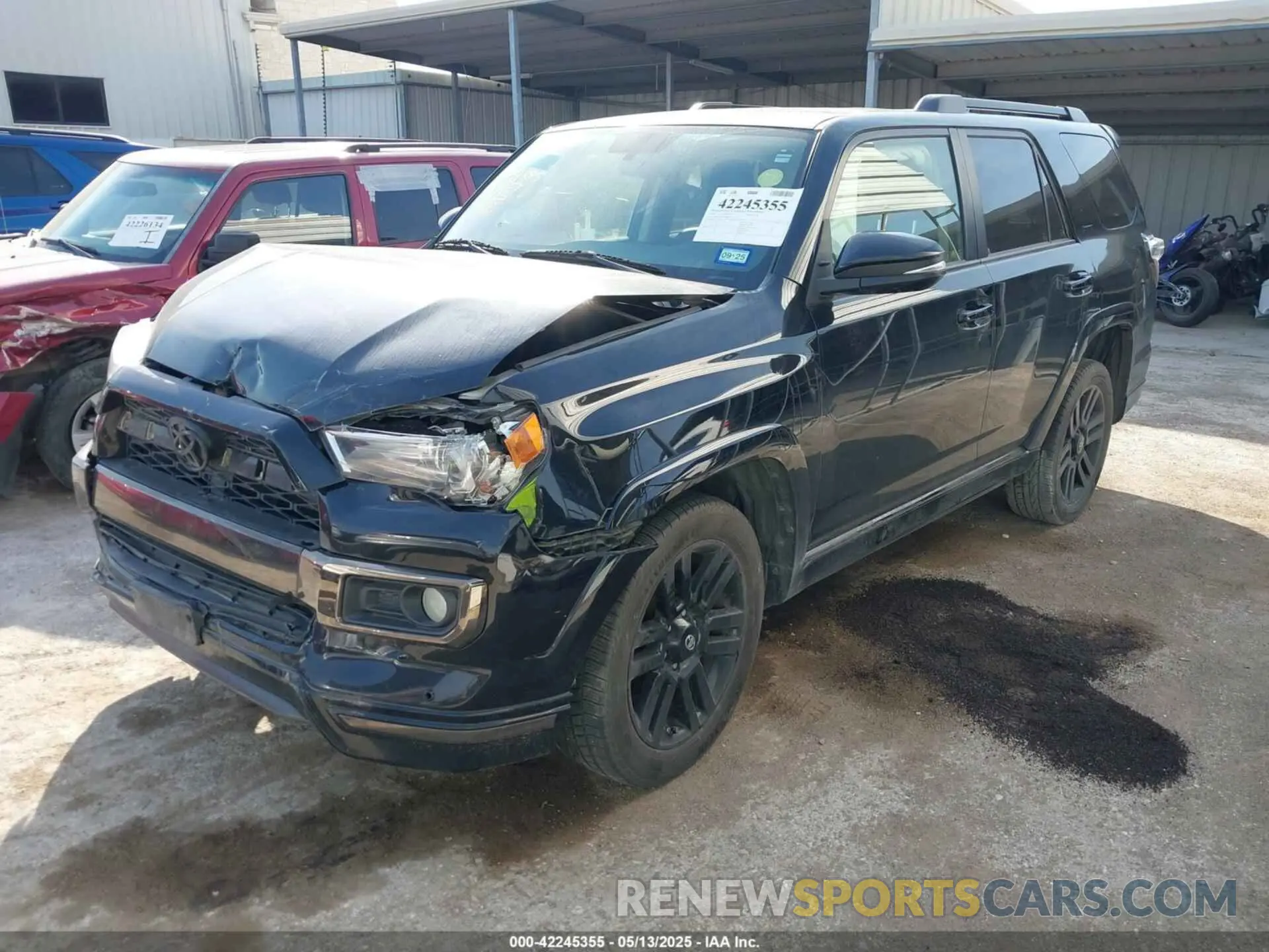 2 Photograph of a damaged car JTEZU5JR0K5210007 TOYOTA 4RUNNER 2019