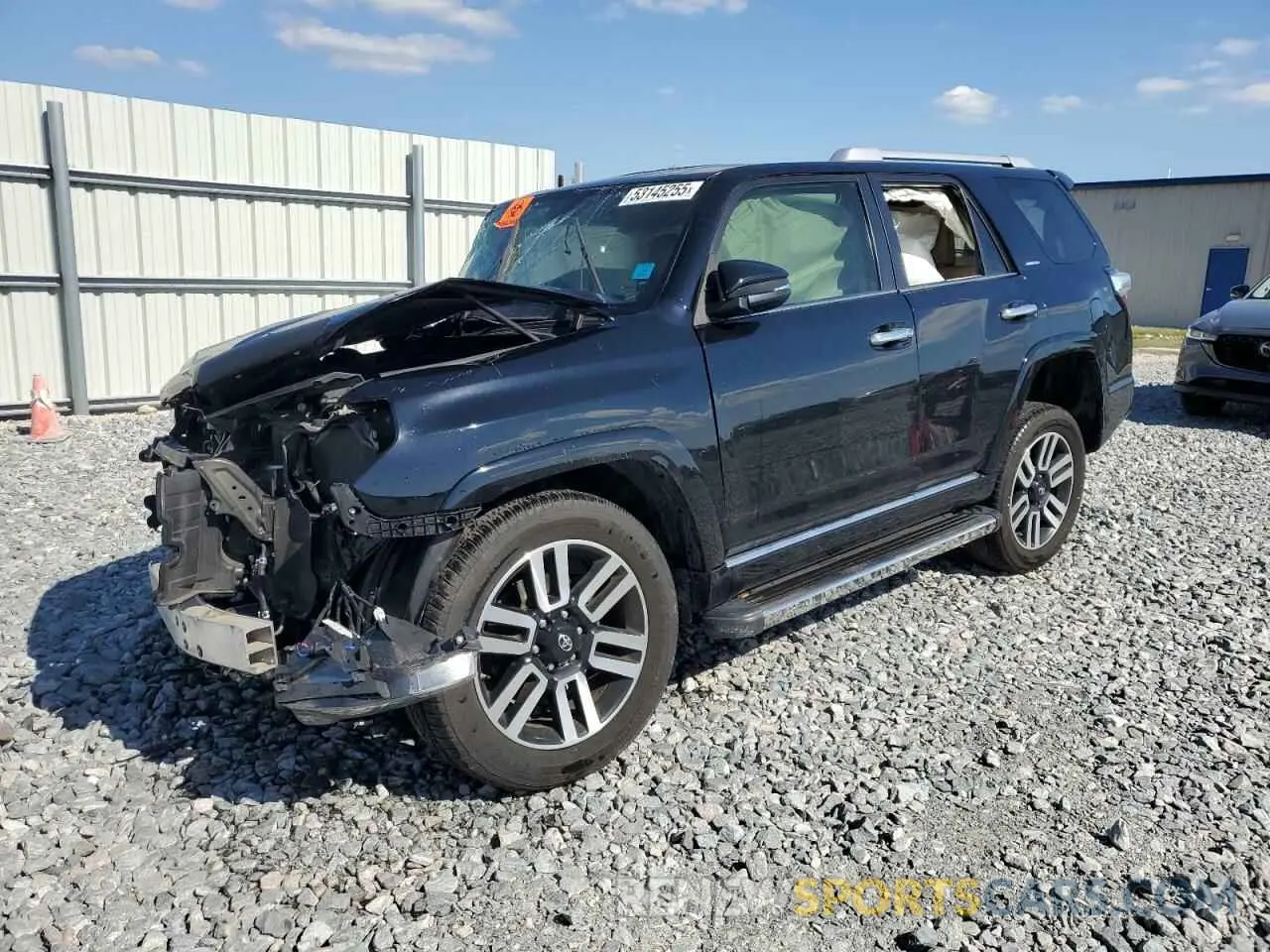 1 Photograph of a damaged car JTEZU5JR0K5213604 TOYOTA 4RUNNER 2019