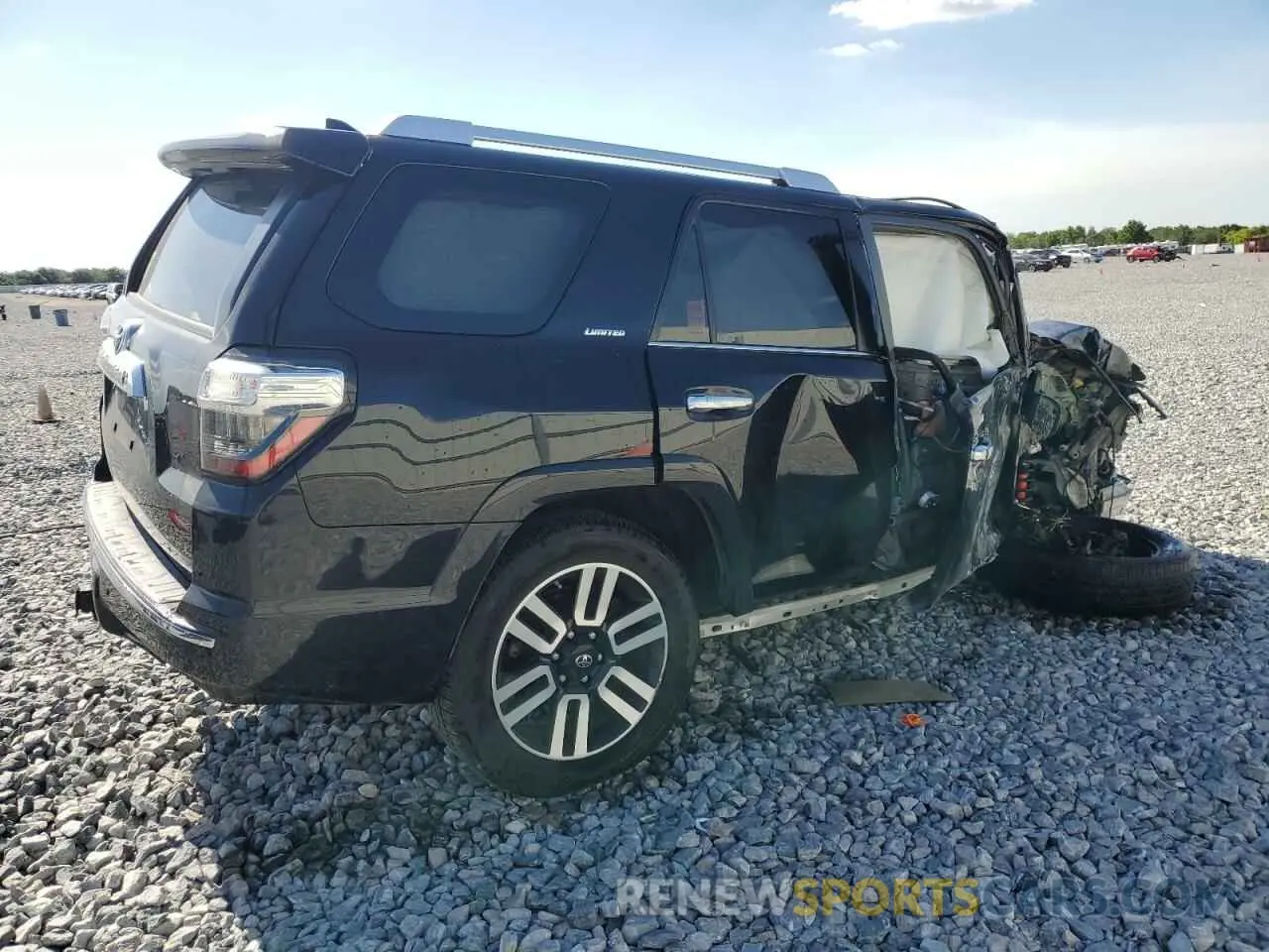 3 Photograph of a damaged car JTEZU5JR0K5213604 TOYOTA 4RUNNER 2019