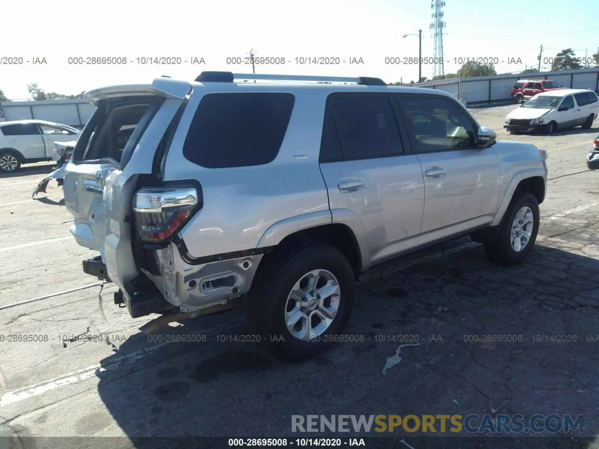 4 Photograph of a damaged car JTEZU5JR1K5195808 TOYOTA 4RUNNER 2019