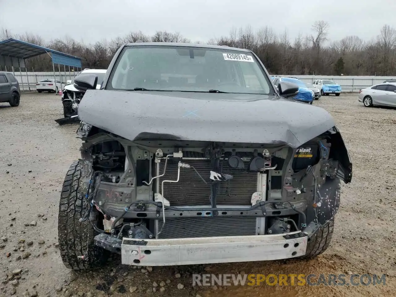 5 Photograph of a damaged car JTEZU5JR1K5207892 TOYOTA 4RUNNER 2019