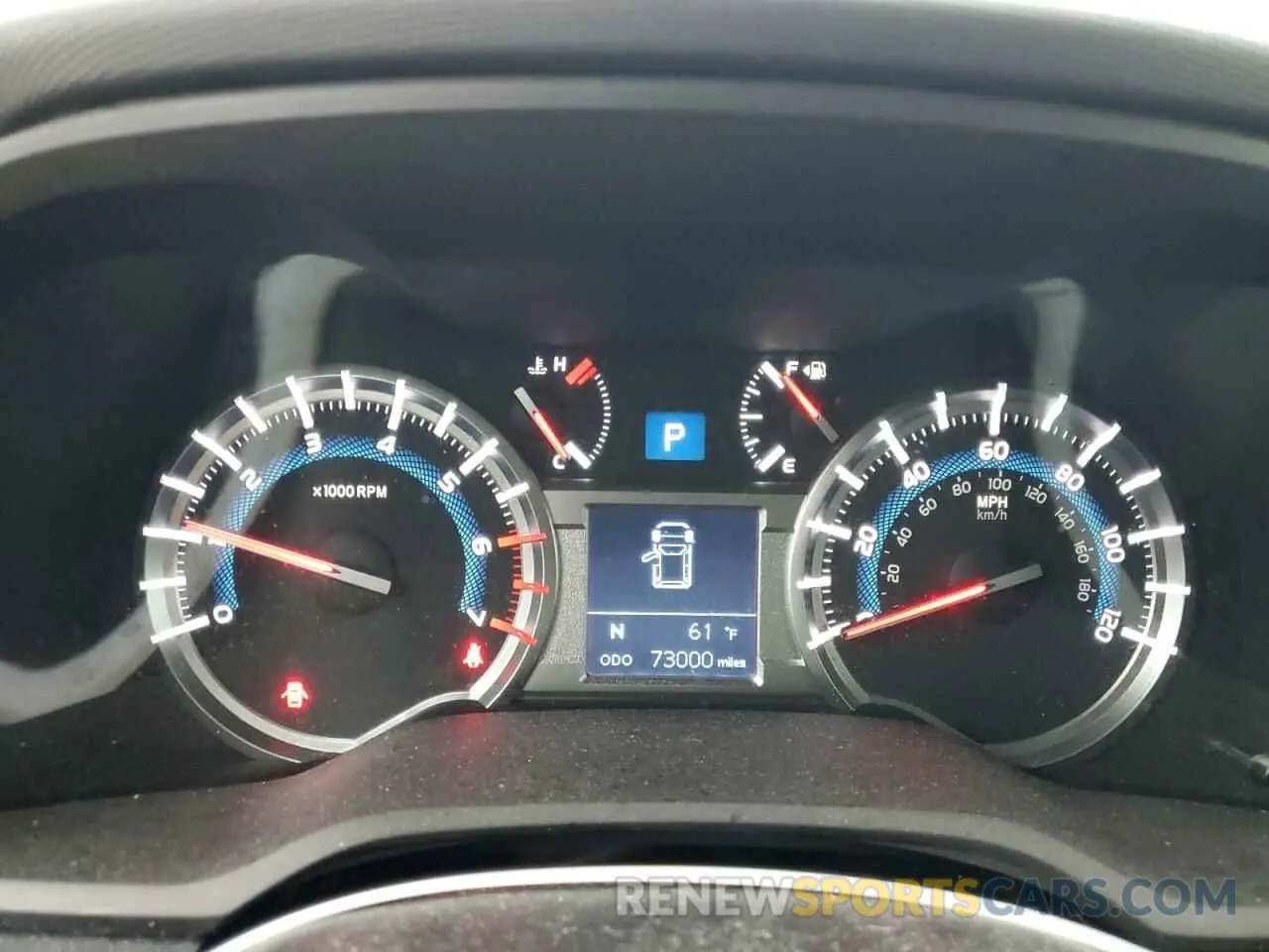 9 Photograph of a damaged car JTEZU5JR1K5207892 TOYOTA 4RUNNER 2019
