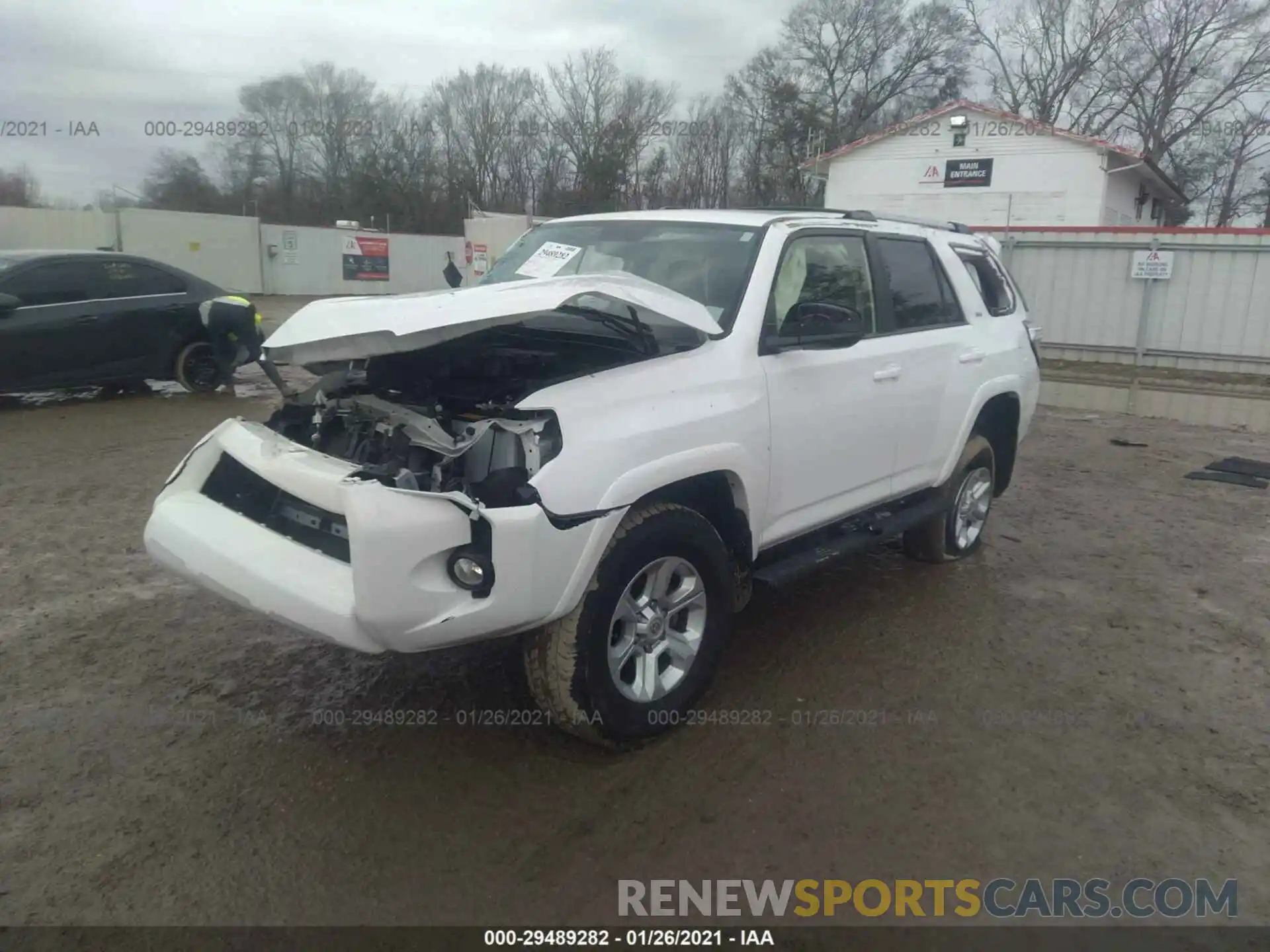 2 Photograph of a damaged car JTEZU5JR1K5210727 TOYOTA 4RUNNER 2019