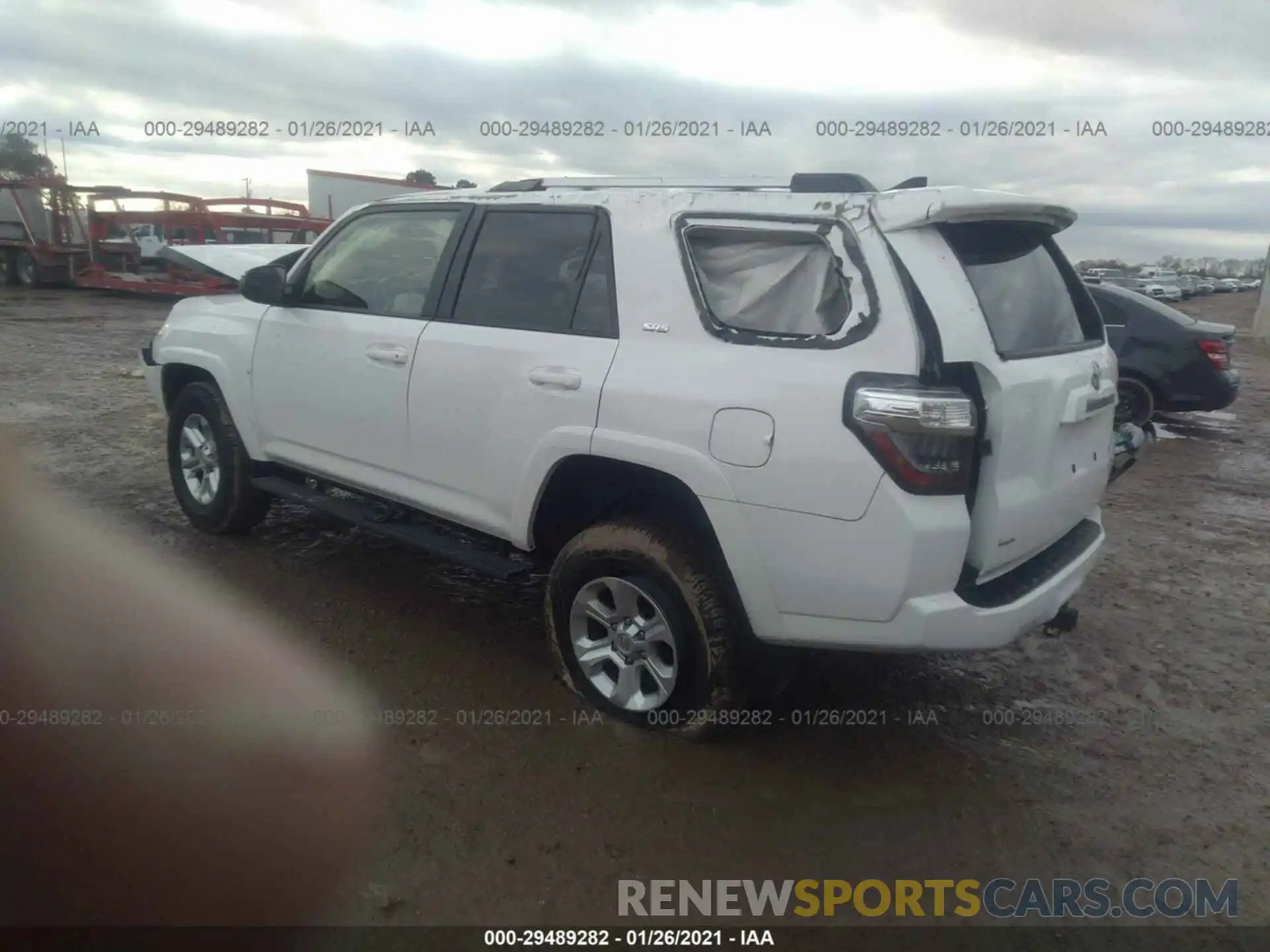 3 Photograph of a damaged car JTEZU5JR1K5210727 TOYOTA 4RUNNER 2019