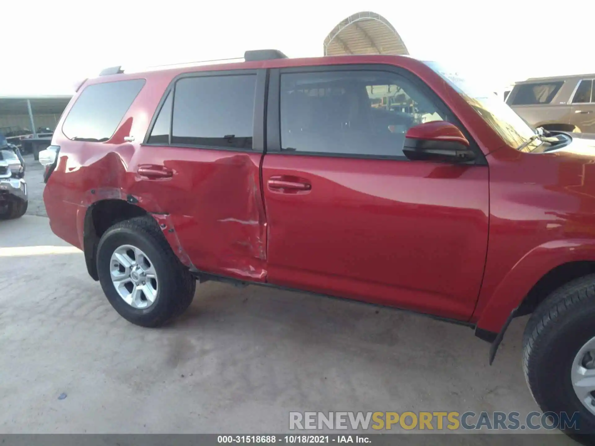 6 Photograph of a damaged car JTEZU5JR2K5213605 TOYOTA 4RUNNER 2019