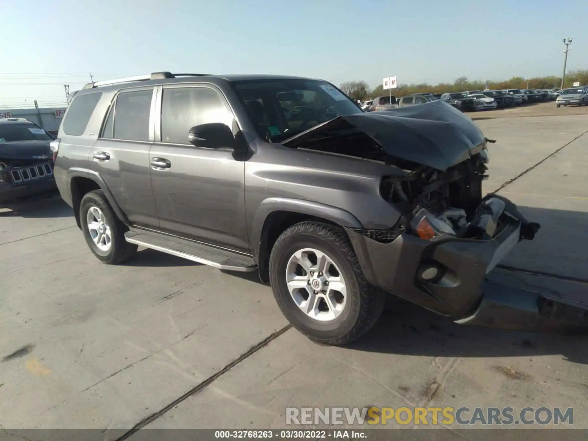 1 Photograph of a damaged car JTEZU5JR3K5194191 TOYOTA 4RUNNER 2019