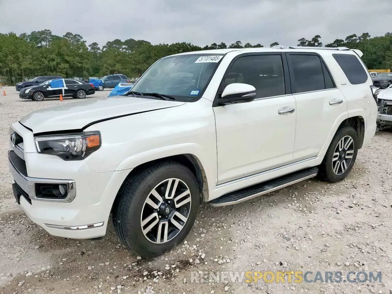 1 Photograph of a damaged car JTEZU5JR3K5196751 TOYOTA 4RUNNER 2019