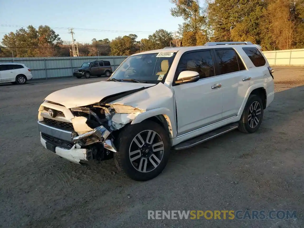 1 Photograph of a damaged car JTEZU5JR3K5200104 TOYOTA 4RUNNER 2019