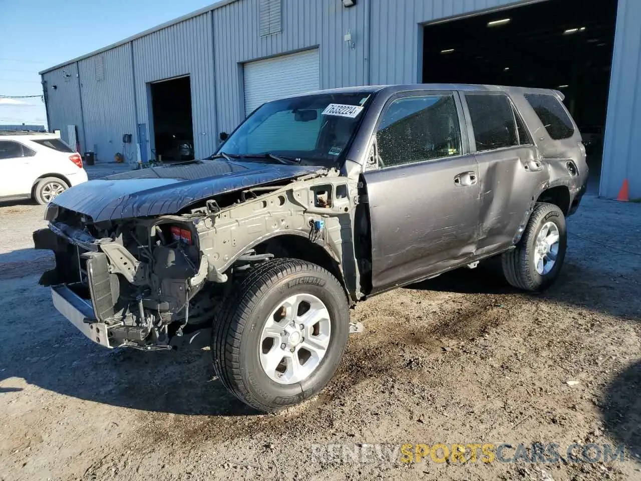 1 Photograph of a damaged car JTEZU5JR3K5201401 TOYOTA 4RUNNER 2019