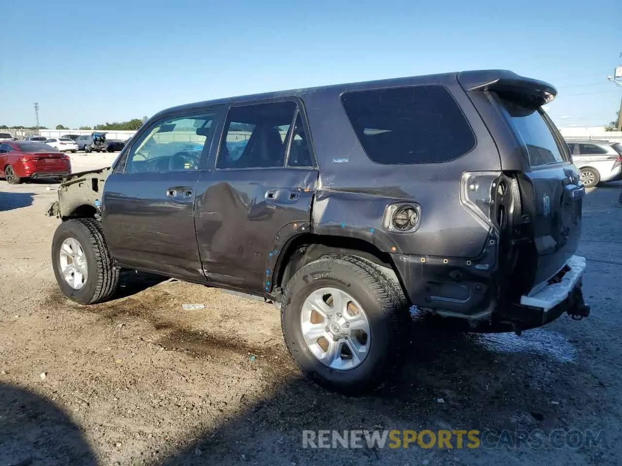 2 Photograph of a damaged car JTEZU5JR3K5201401 TOYOTA 4RUNNER 2019