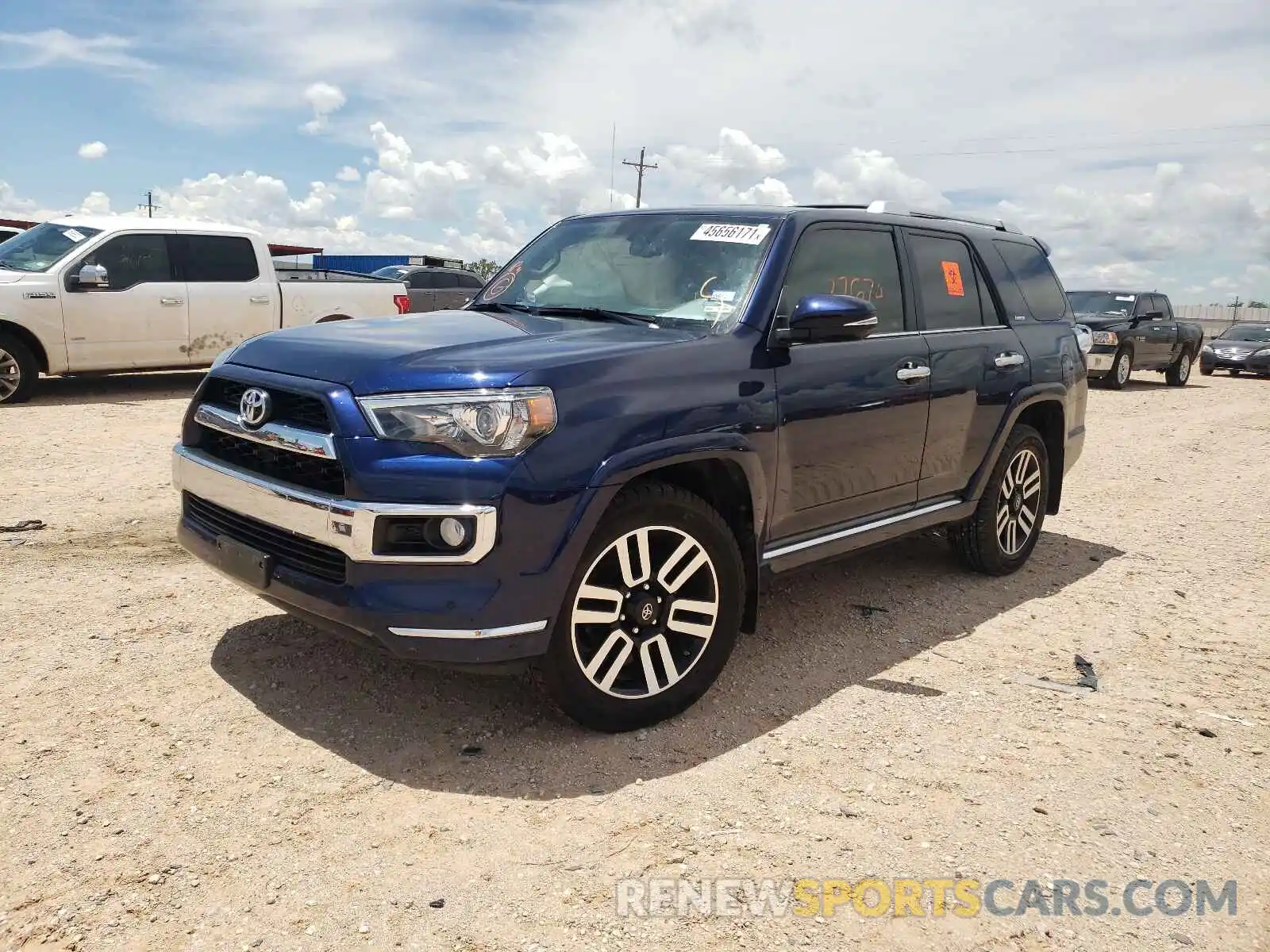 2 Photograph of a damaged car JTEZU5JR3K5204962 TOYOTA 4RUNNER 2019