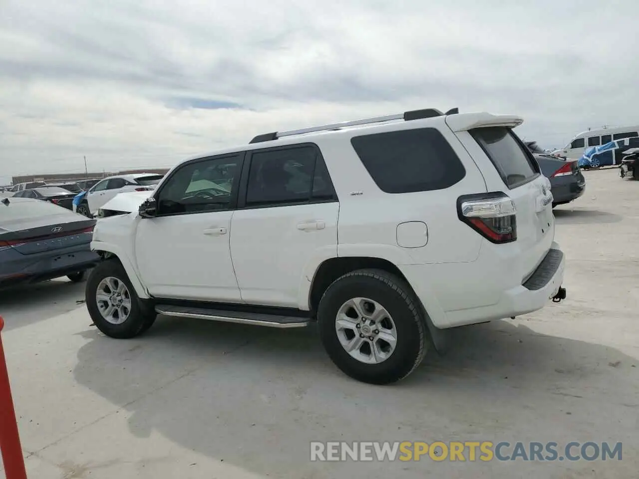 2 Photograph of a damaged car JTEZU5JR3K5210356 TOYOTA 4RUNNER 2019