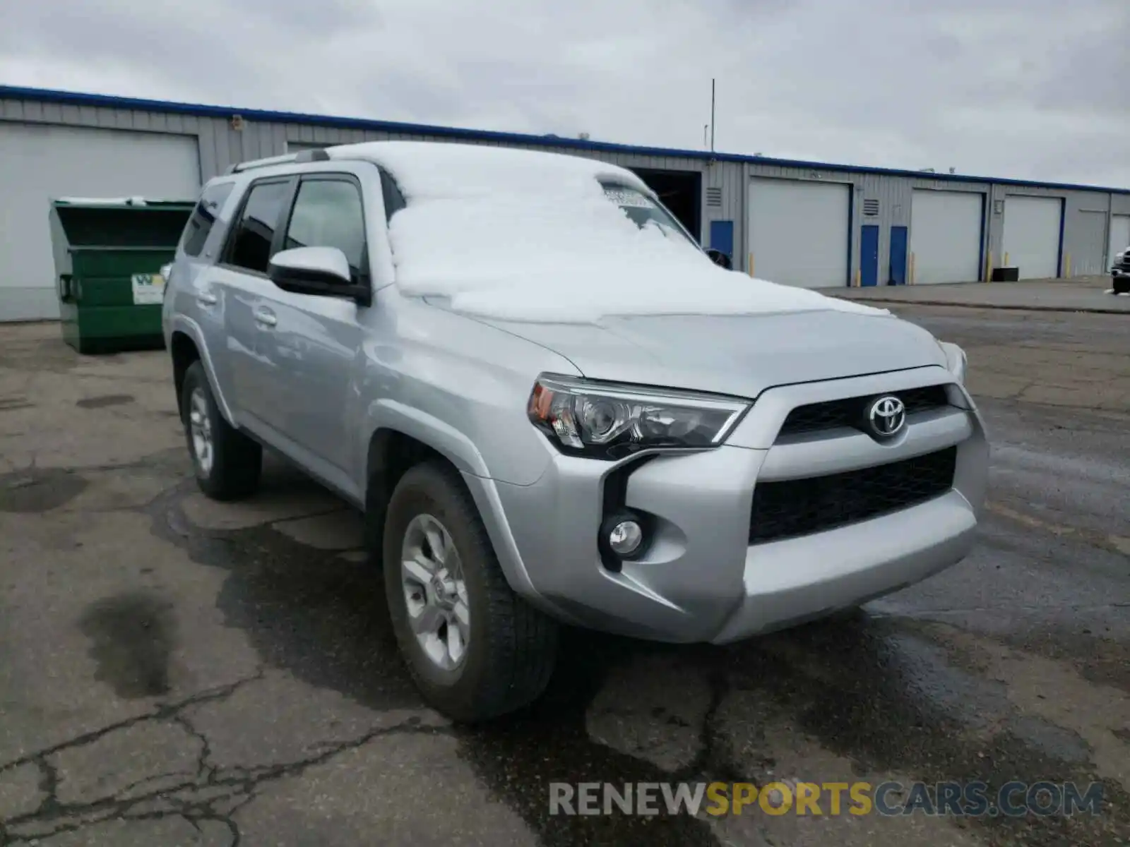 1 Photograph of a damaged car JTEZU5JR4K5196483 TOYOTA 4RUNNER 2019