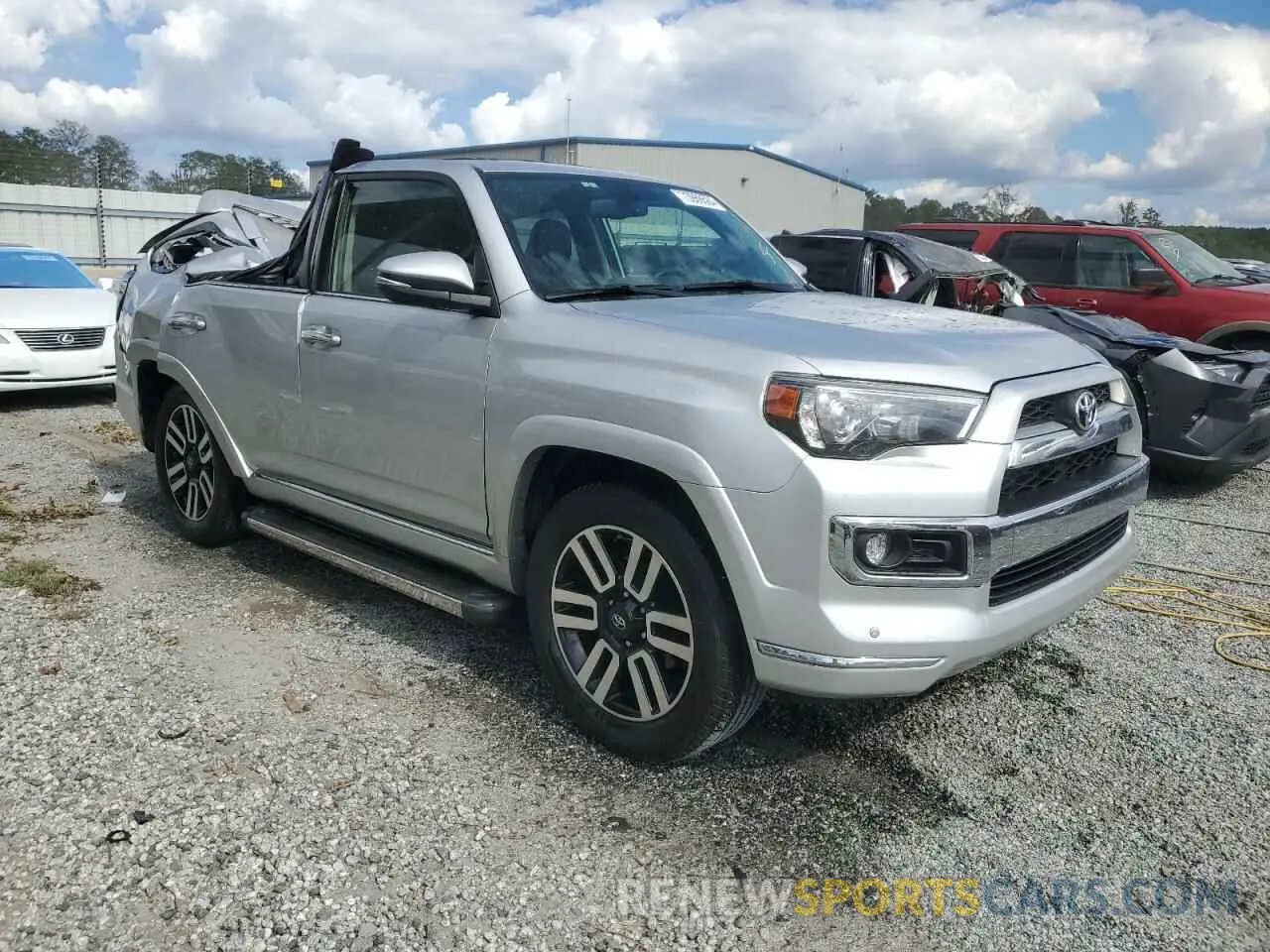4 Photograph of a damaged car JTEZU5JR4K5209636 TOYOTA 4RUNNER 2019