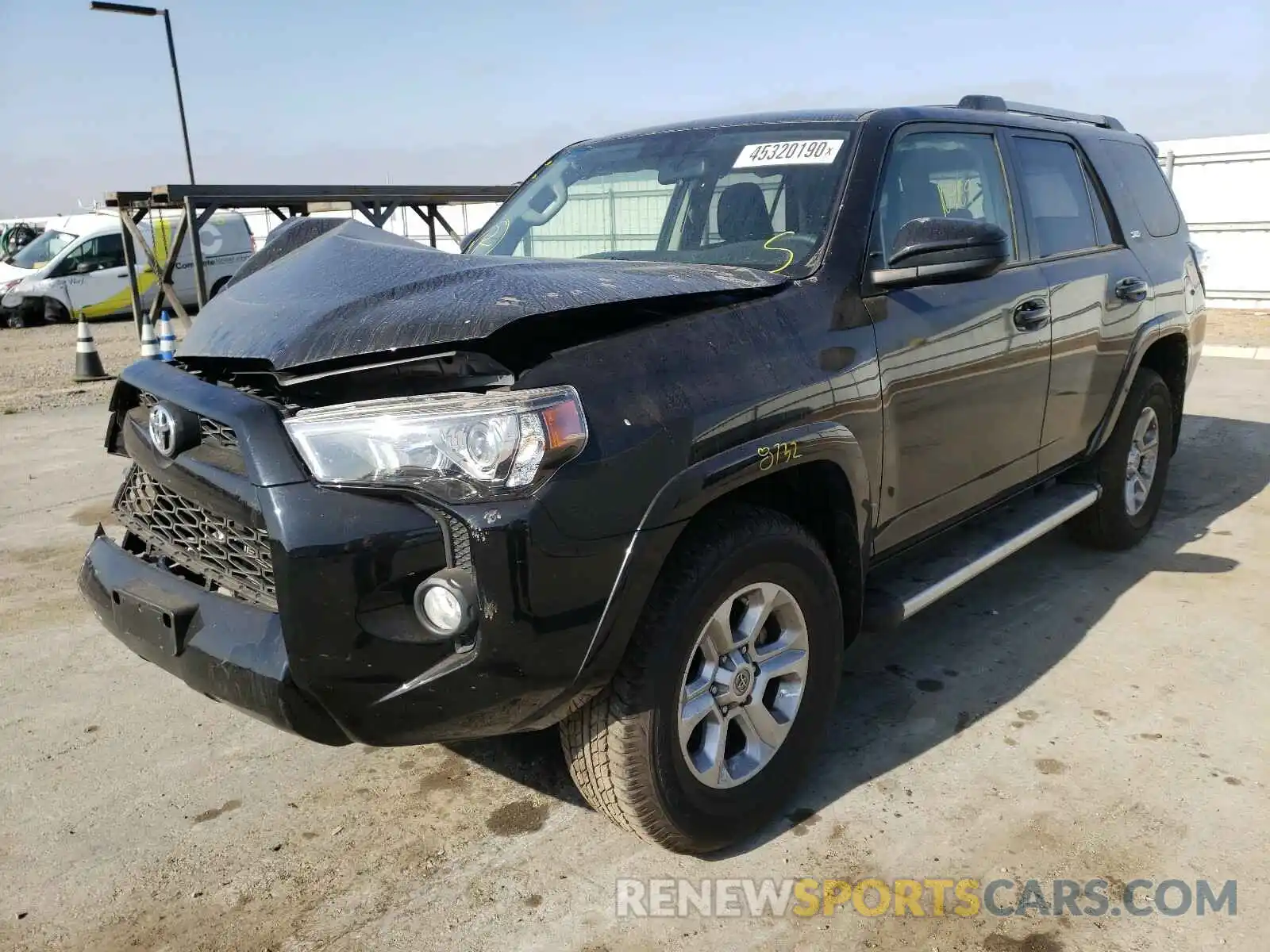 2 Photograph of a damaged car JTEZU5JR4K5213153 TOYOTA 4RUNNER 2019