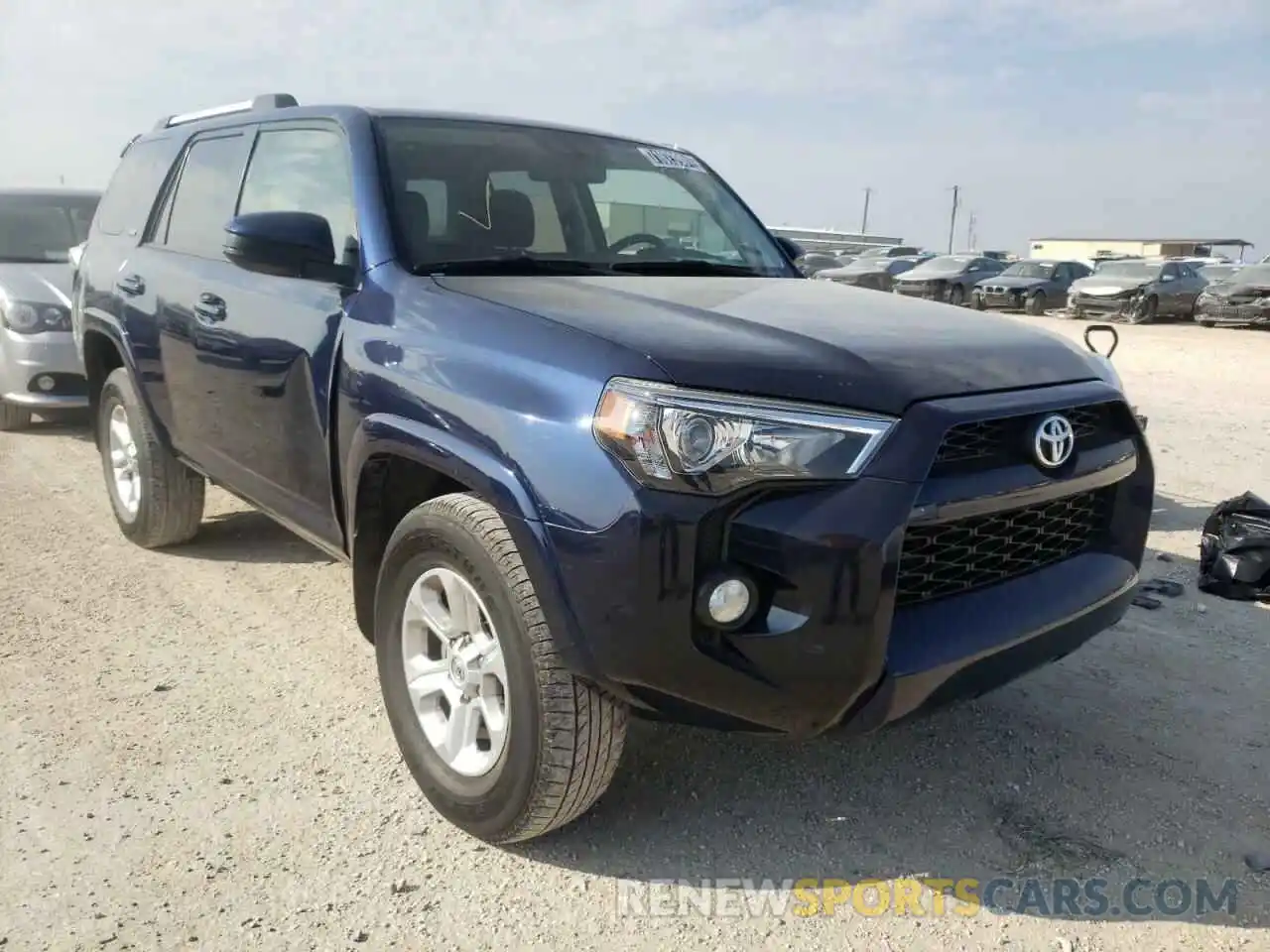 1 Photograph of a damaged car JTEZU5JR5K5195245 TOYOTA 4RUNNER 2019