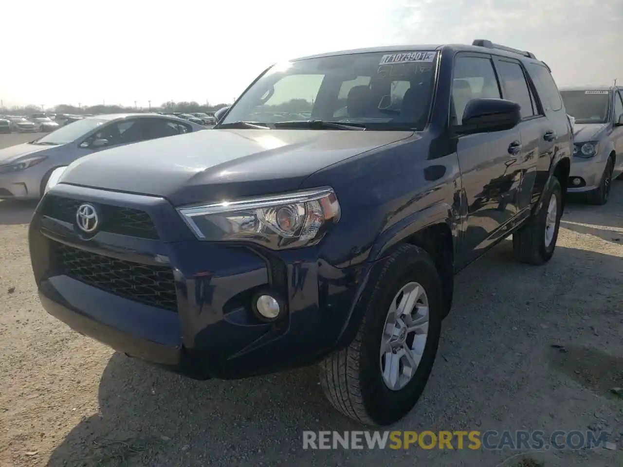 2 Photograph of a damaged car JTEZU5JR5K5195245 TOYOTA 4RUNNER 2019