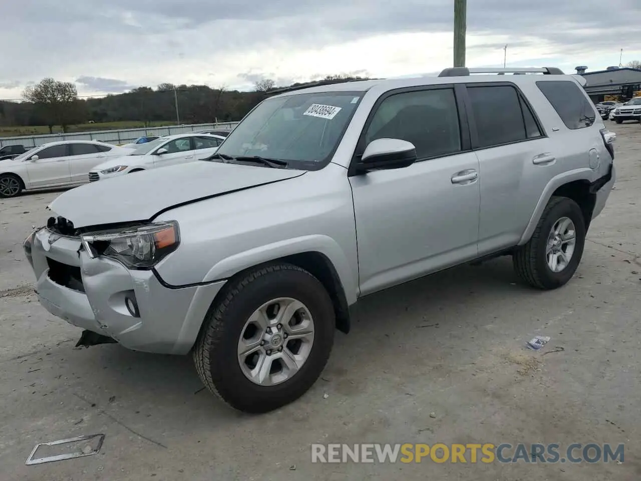 1 Photograph of a damaged car JTEZU5JR5K5199537 TOYOTA 4RUNNER 2019