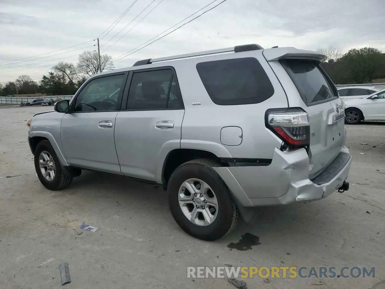 2 Photograph of a damaged car JTEZU5JR5K5199537 TOYOTA 4RUNNER 2019