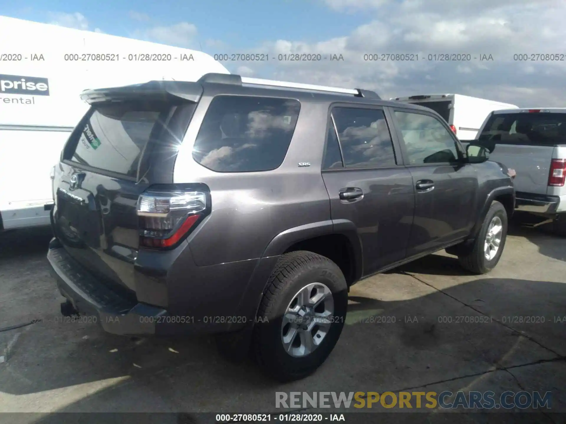 4 Photograph of a damaged car JTEZU5JR5K5200850 TOYOTA 4RUNNER 2019