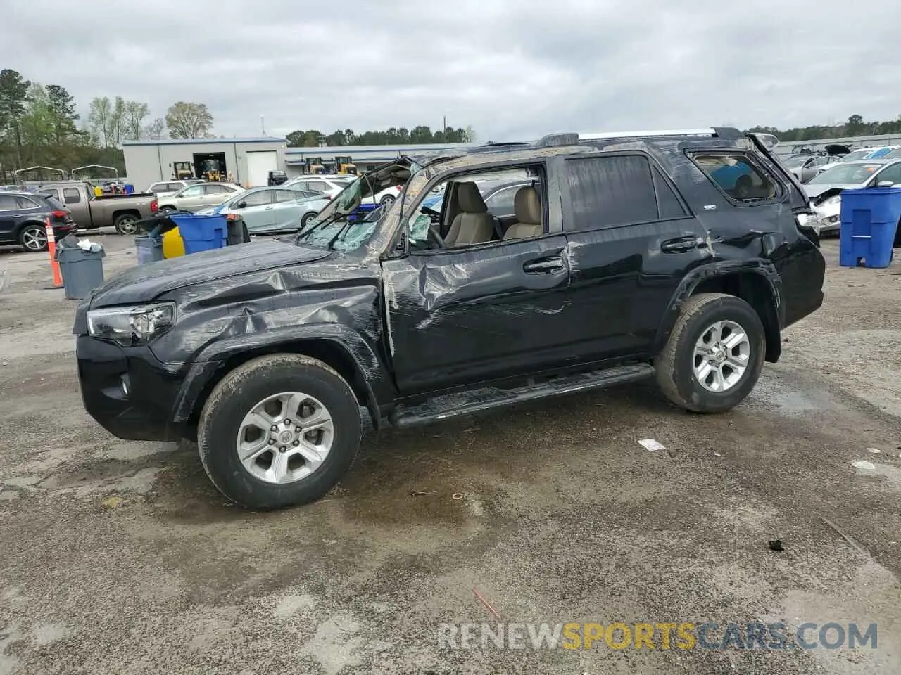 1 Photograph of a damaged car JTEZU5JR5K5211024 TOYOTA 4RUNNER 2019