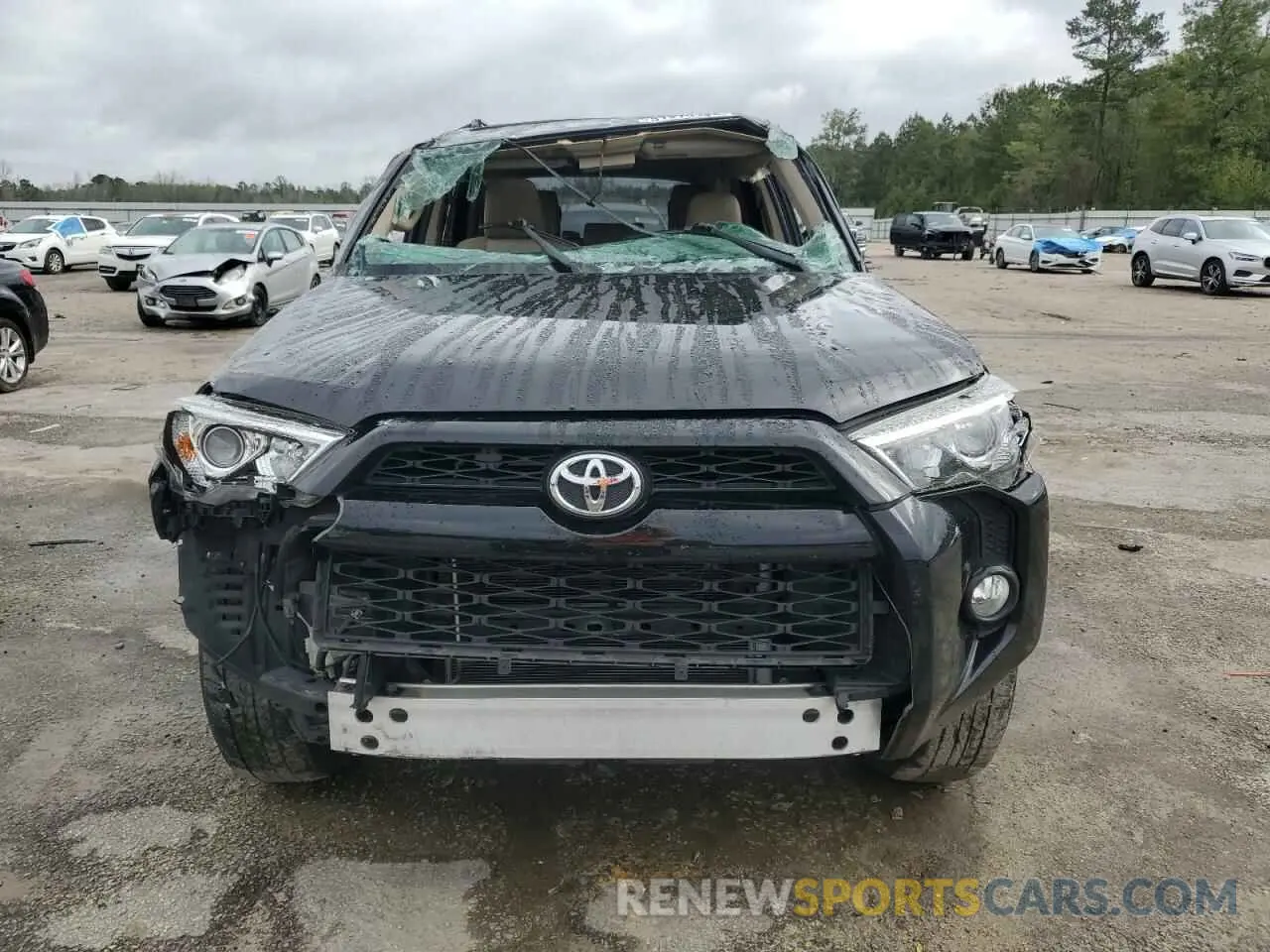 5 Photograph of a damaged car JTEZU5JR5K5211024 TOYOTA 4RUNNER 2019