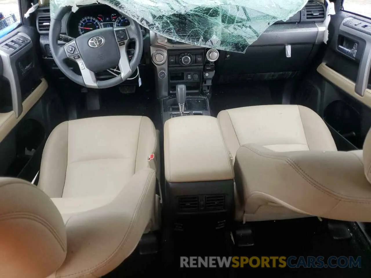 8 Photograph of a damaged car JTEZU5JR5K5211024 TOYOTA 4RUNNER 2019