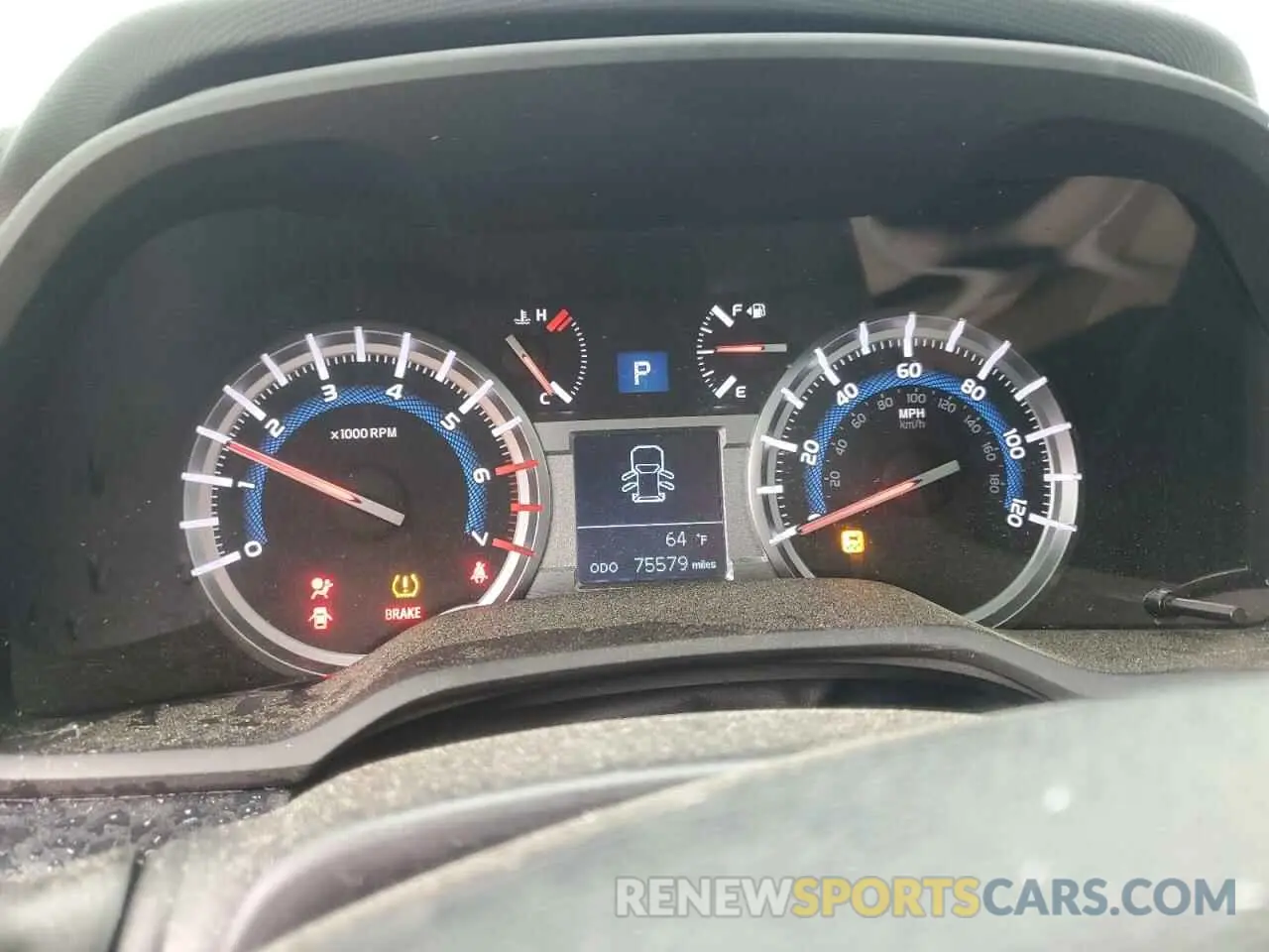 9 Photograph of a damaged car JTEZU5JR5K5211024 TOYOTA 4RUNNER 2019