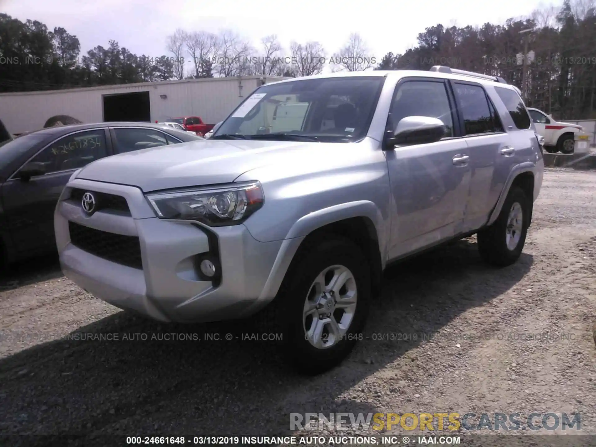 2 Photograph of a damaged car JTEZU5JR6K5192760 TOYOTA 4RUNNER 2019