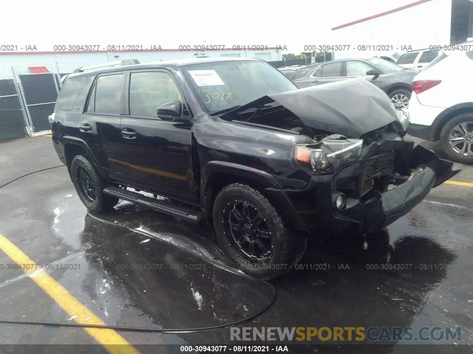 1 Photograph of a damaged car JTEZU5JR6K5198820 TOYOTA 4RUNNER 2019