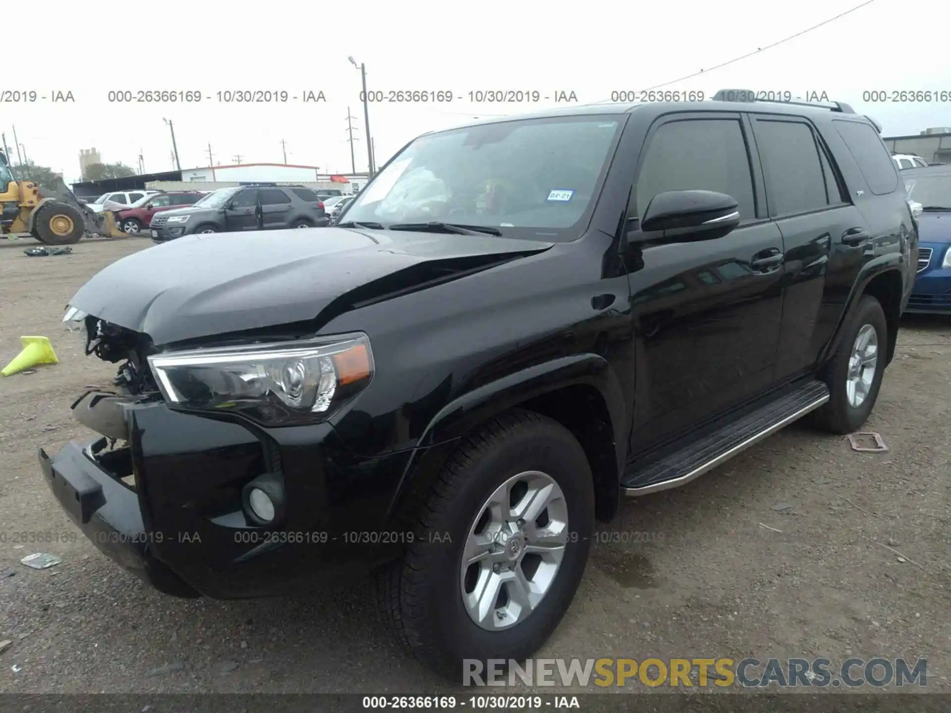 2 Photograph of a damaged car JTEZU5JR6K5204258 TOYOTA 4RUNNER 2019