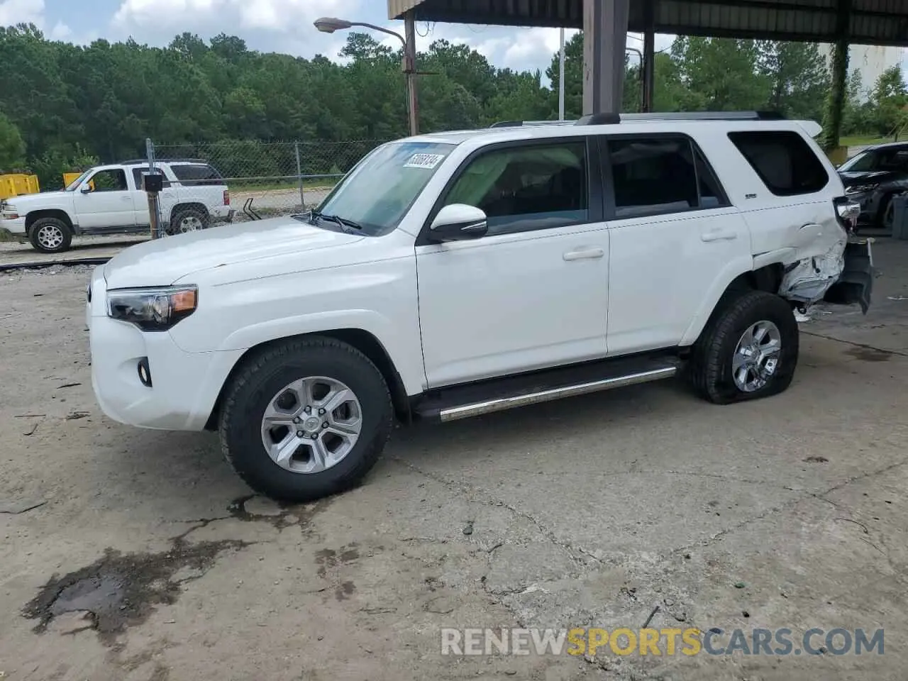 1 Photograph of a damaged car JTEZU5JR6K5209587 TOYOTA 4RUNNER 2019