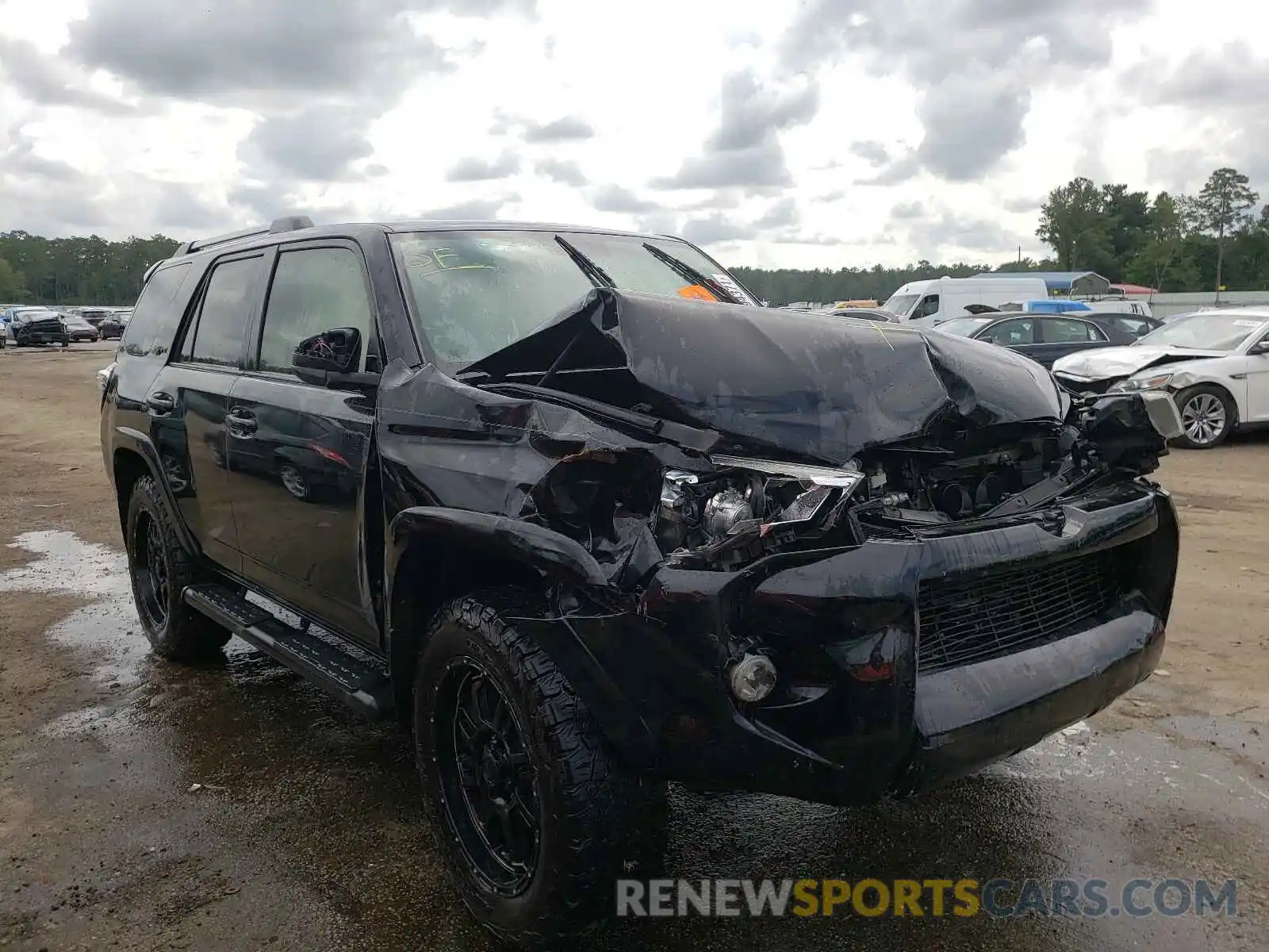 1 Photograph of a damaged car JTEZU5JR6K5212084 TOYOTA 4RUNNER 2019