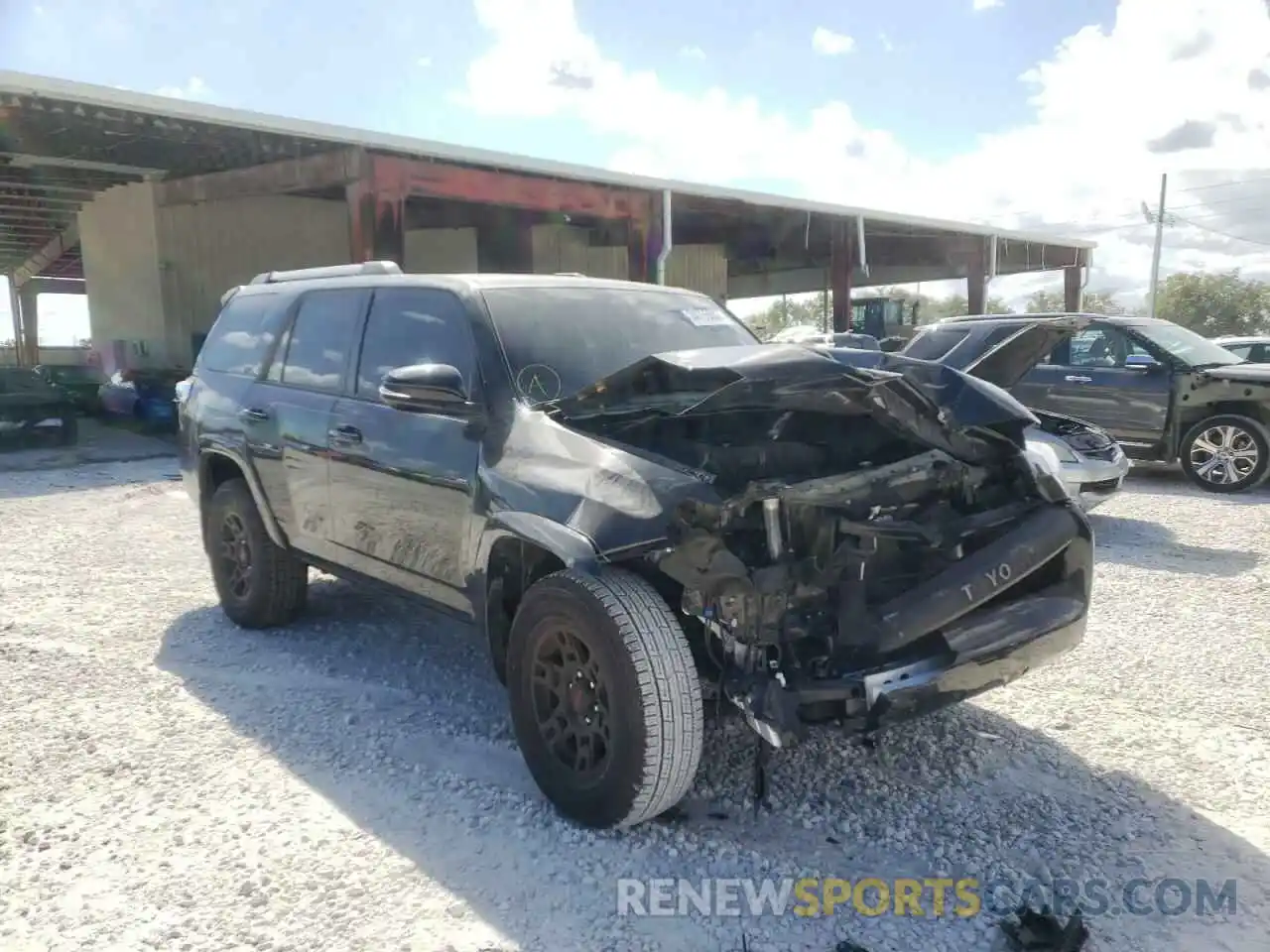 1 Photograph of a damaged car JTEZU5JR7K5196834 TOYOTA 4RUNNER 2019