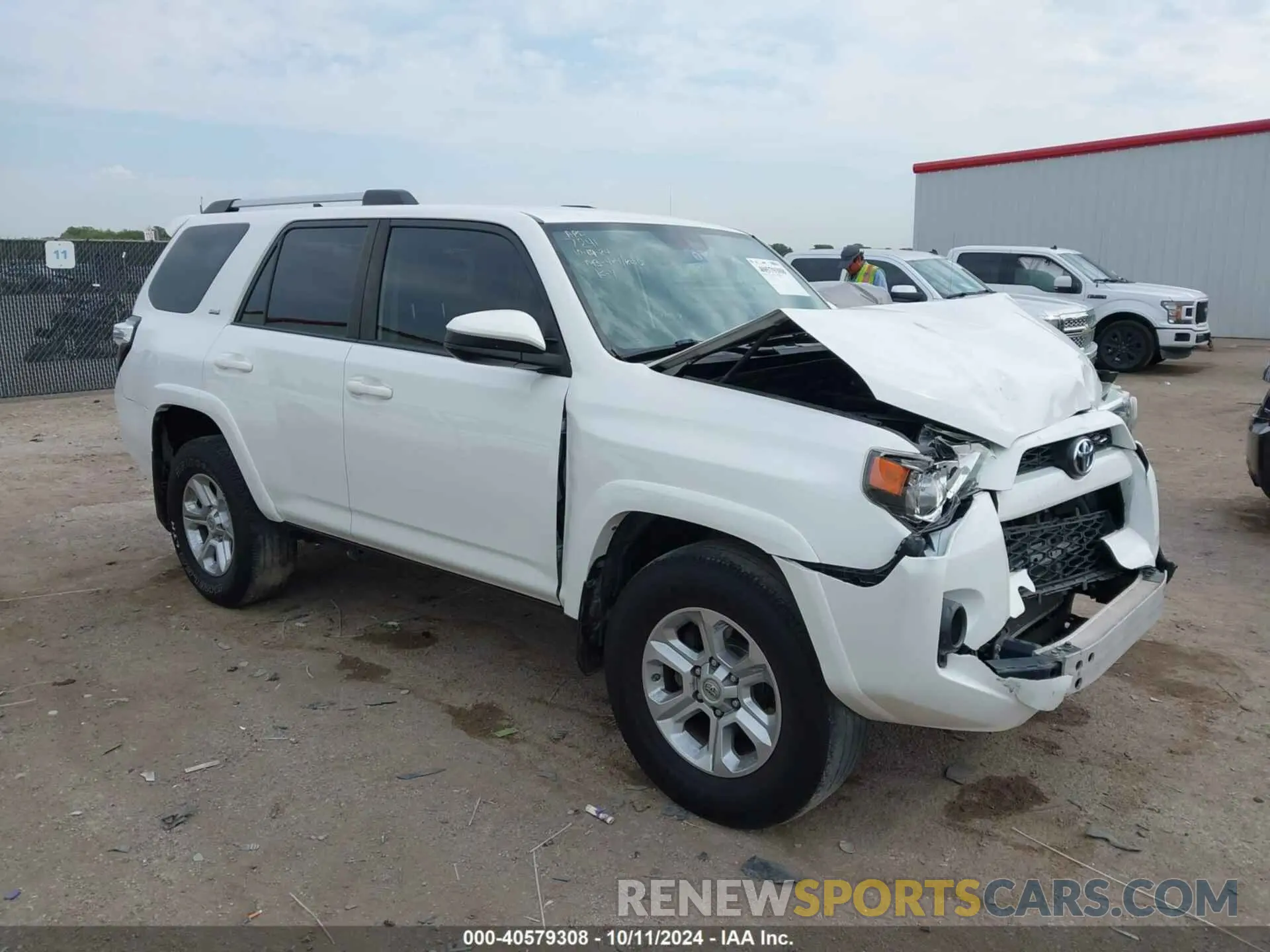 1 Photograph of a damaged car JTEZU5JR7K5197241 TOYOTA 4RUNNER 2019
