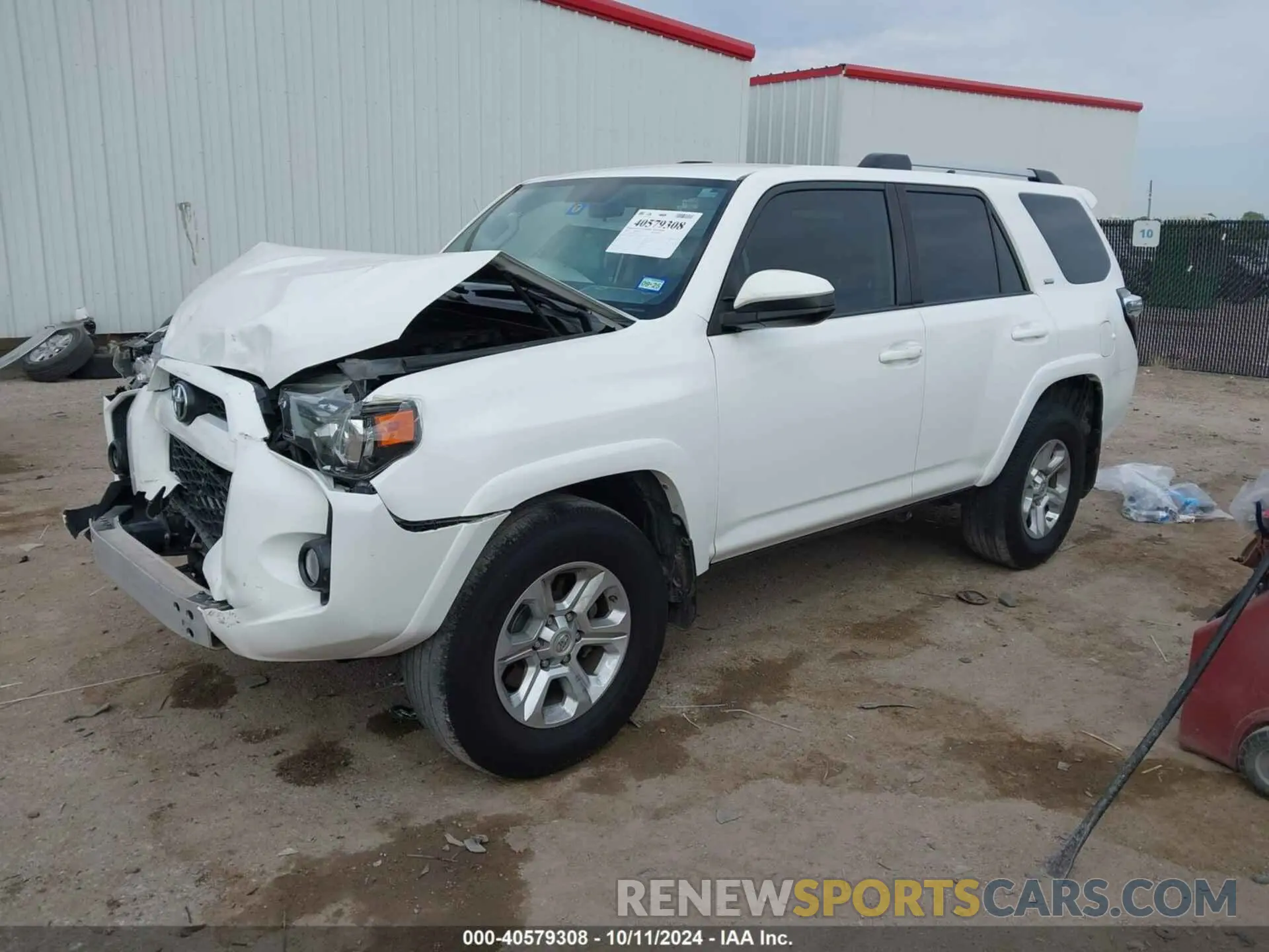 2 Photograph of a damaged car JTEZU5JR7K5197241 TOYOTA 4RUNNER 2019