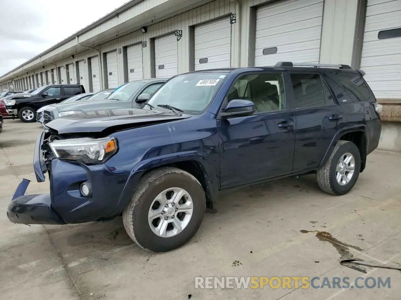 1 Photograph of a damaged car JTEZU5JR7K5202258 TOYOTA 4RUNNER 2019