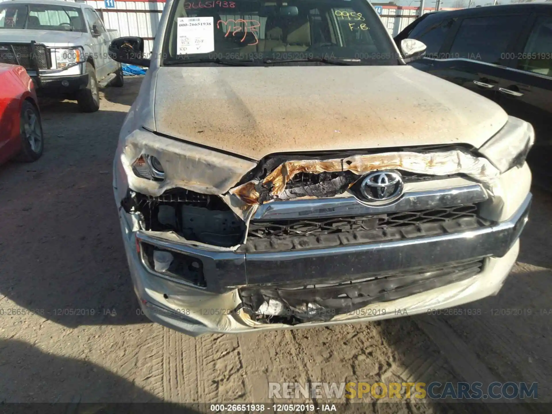 6 Photograph of a damaged car JTEZU5JR7K5205645 TOYOTA 4RUNNER 2019