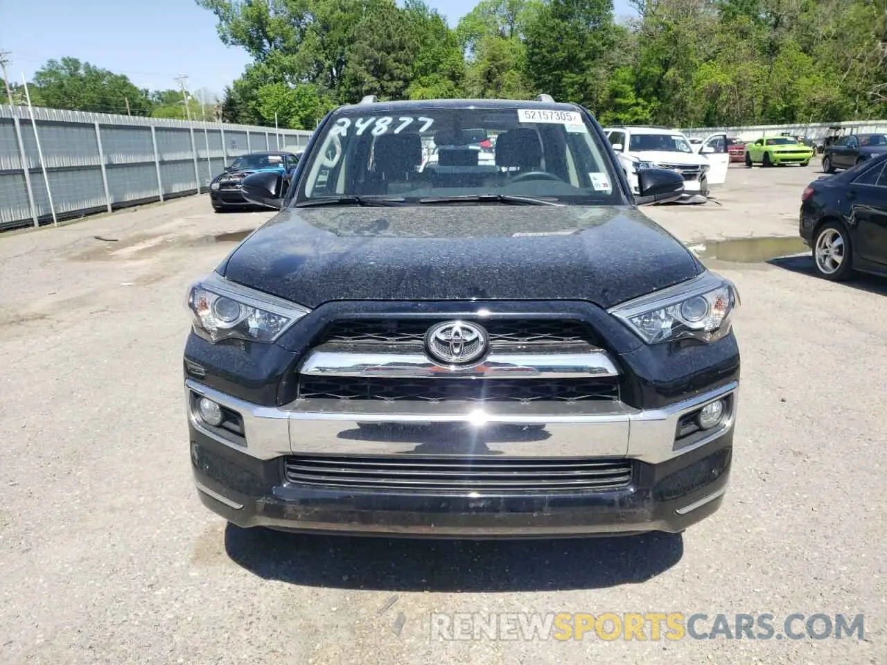 5 Photograph of a damaged car JTEZU5JR7K5206939 TOYOTA 4RUNNER 2019