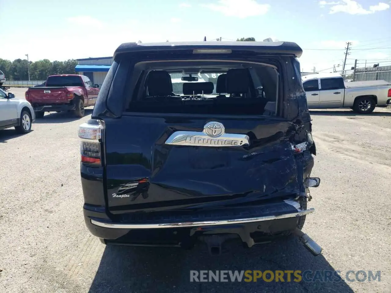 6 Photograph of a damaged car JTEZU5JR7K5206939 TOYOTA 4RUNNER 2019