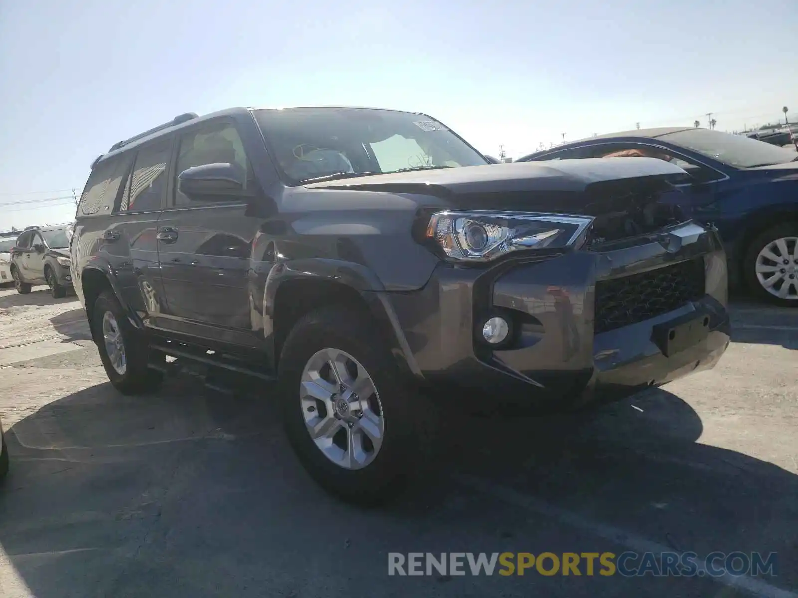 1 Photograph of a damaged car JTEZU5JR7K5207248 TOYOTA 4RUNNER 2019