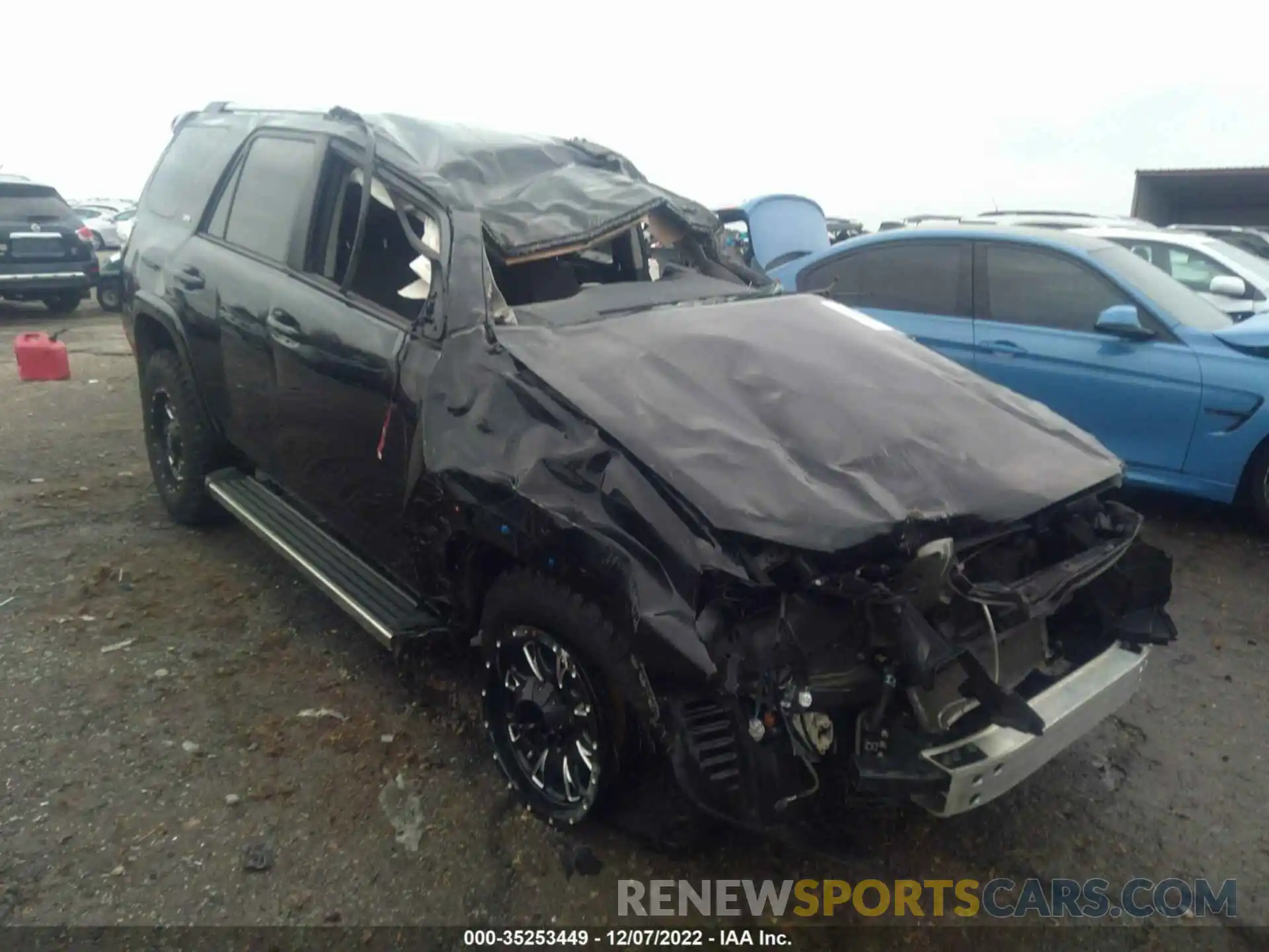 1 Photograph of a damaged car JTEZU5JR7K5209565 TOYOTA 4RUNNER 2019