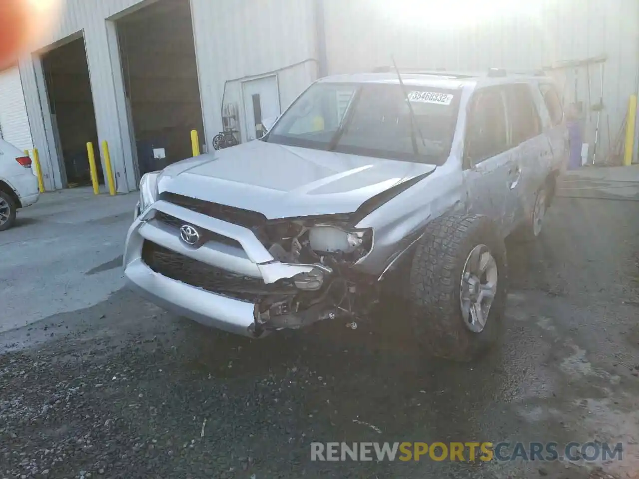 2 Photograph of a damaged car JTEZU5JR7K5210201 TOYOTA 4RUNNER 2019